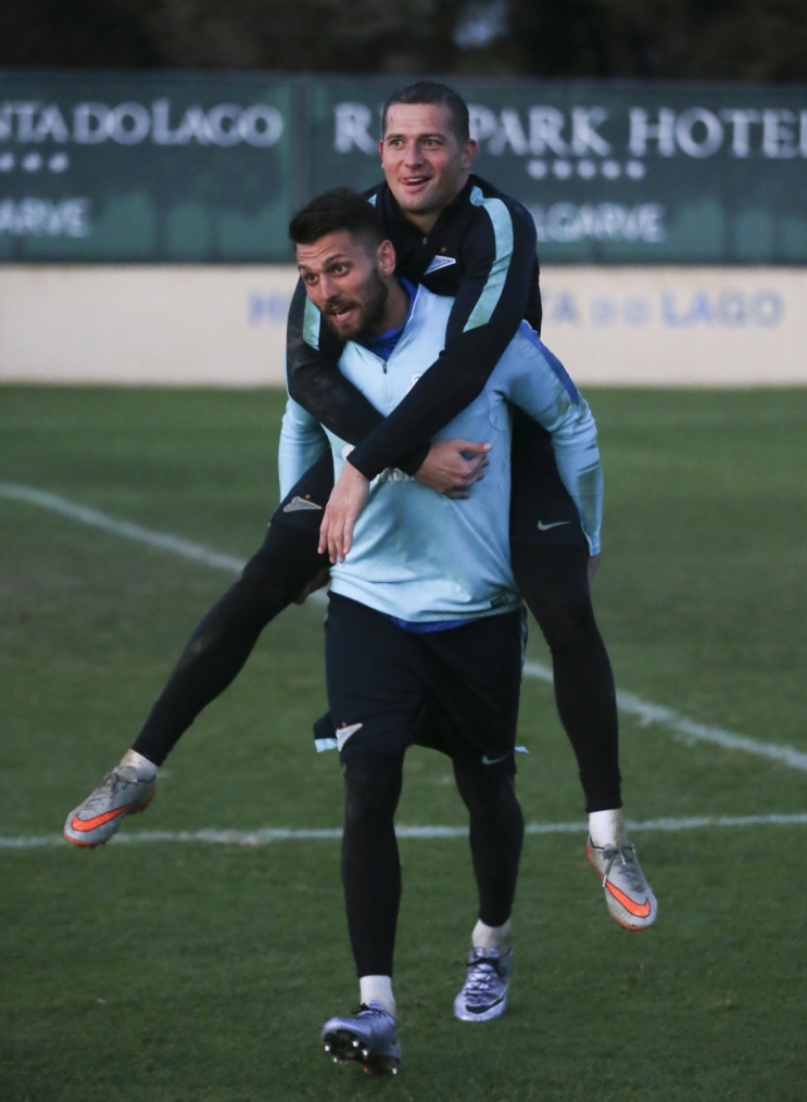 Второй «Газпром»-тренировочный сбор в Фару: 28 января, вечерняя тренировка