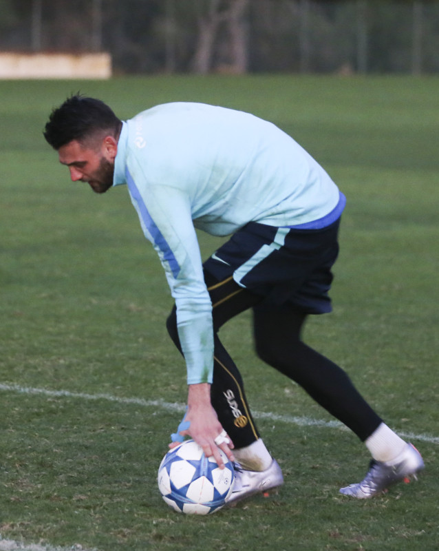 Второй «Газпром»-тренировочный сбор в Фару: 28 января, вечерняя тренировка