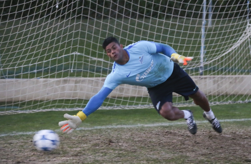 Второй «Газпром»-тренировочный сбор в Фару: 28 января, вечерняя тренировка