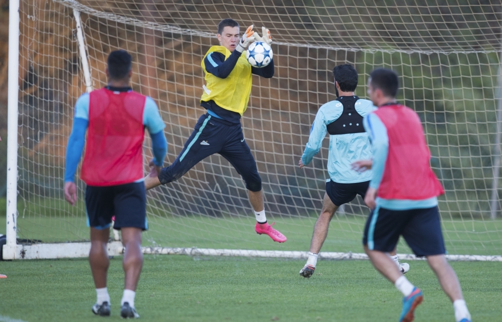 Второй «Газпром»-тренировочный сбор в Фару: 28 января, вечерняя тренировка