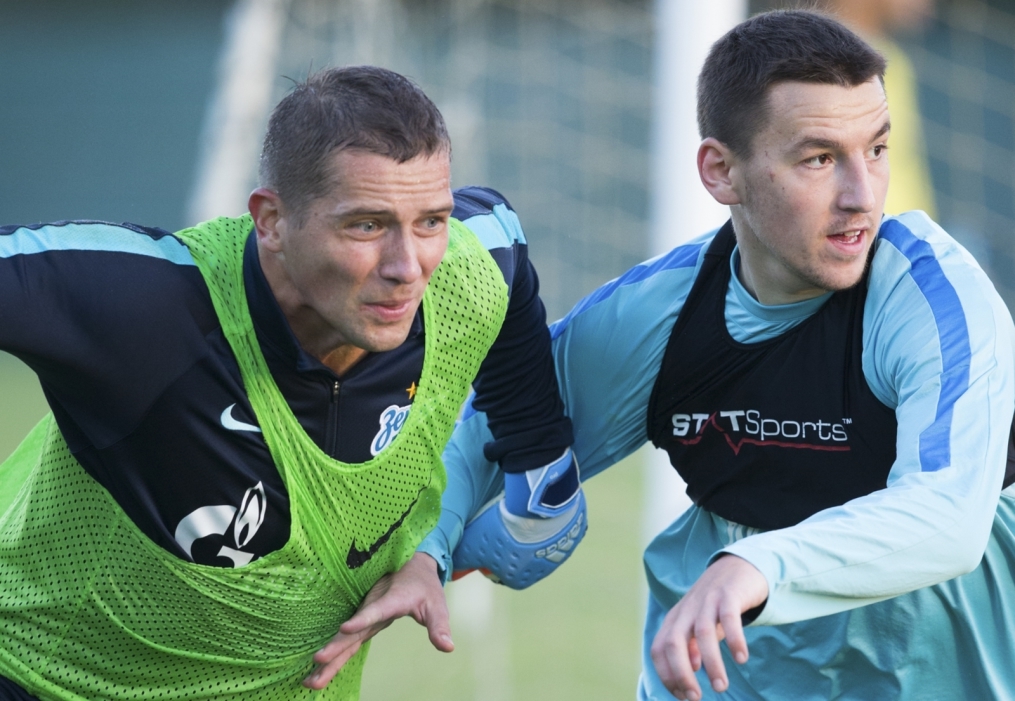 Второй «Газпром»-тренировочный сбор в Фару: 28 января, вечерняя тренировка