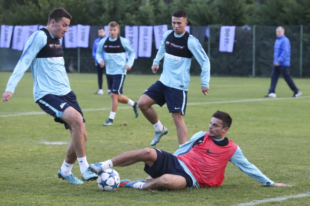 Второй «Газпром»-тренировочный сбор в Фару: 28 января, вечерняя тренировка