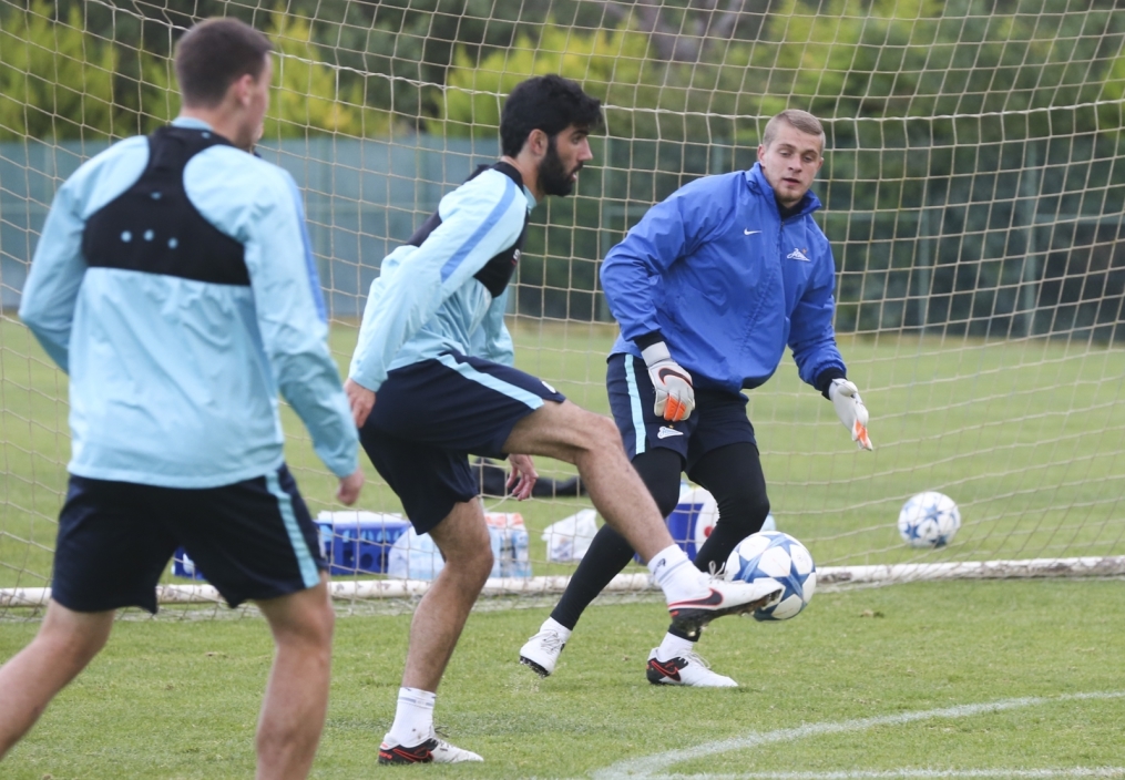 Второй «Газпром»-тренировочный сбор в Фару: 28 января, вечерняя тренировка