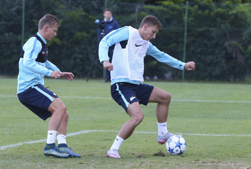 Второй «Газпром»-тренировочный сбор в Фару: 28 января, вечерняя тренировка