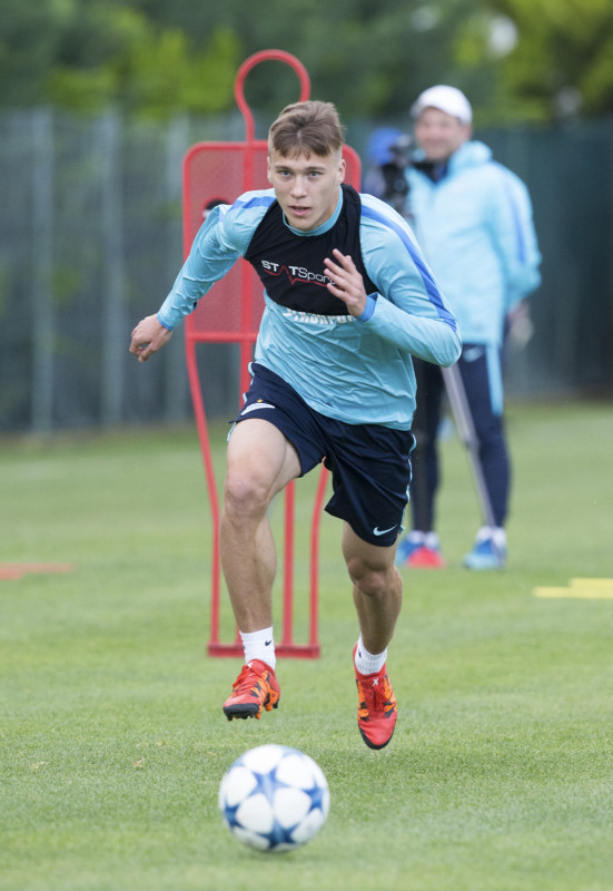 Второй «Газпром»-тренировочный сбор в Фару: 28 января, вечерняя тренировка