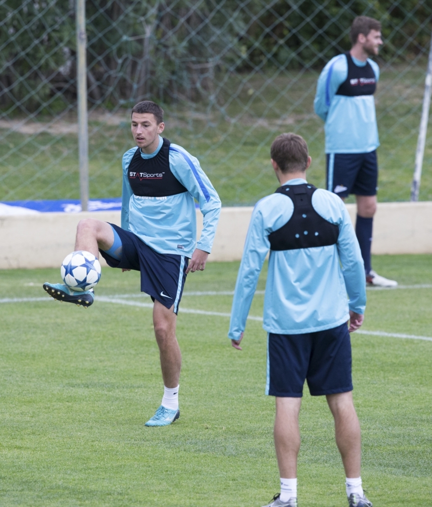 Второй «Газпром»-тренировочный сбор в Фару: 28 января, вечерняя тренировка