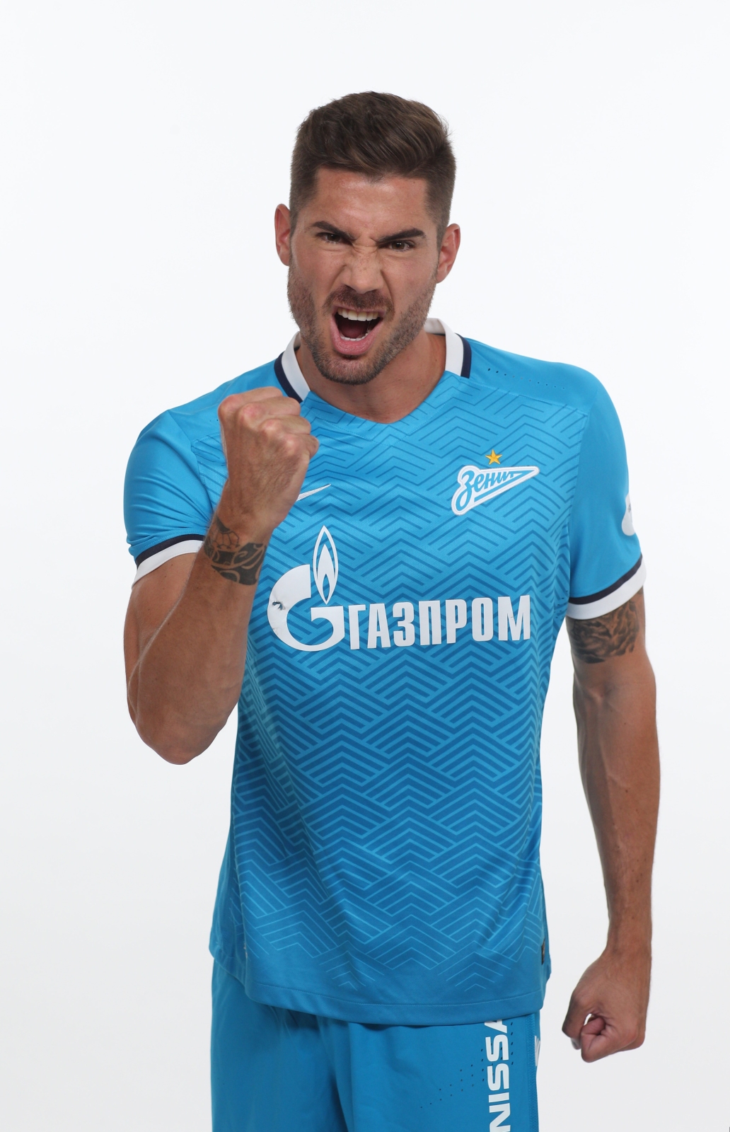 Фотосессия футболистов и тренеров основного состава ФК «Зенит» сезона 2015/2016