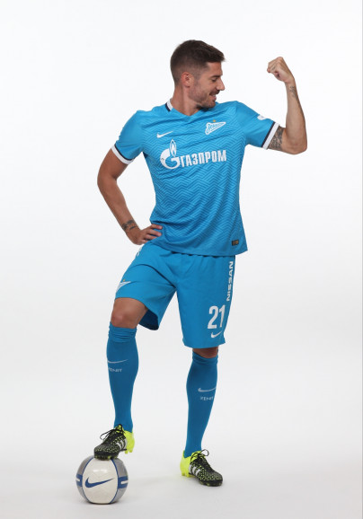 Фотосессия футболистов и тренеров основного состава ФК «Зенит» сезона 2015/2016