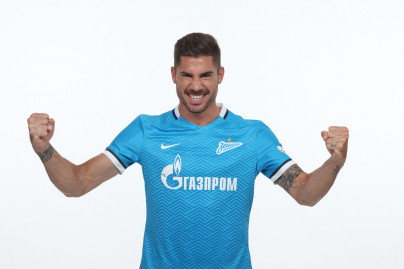 Фотосессия футболистов и тренеров основного состава ФК «Зенит» сезона 2015/2016