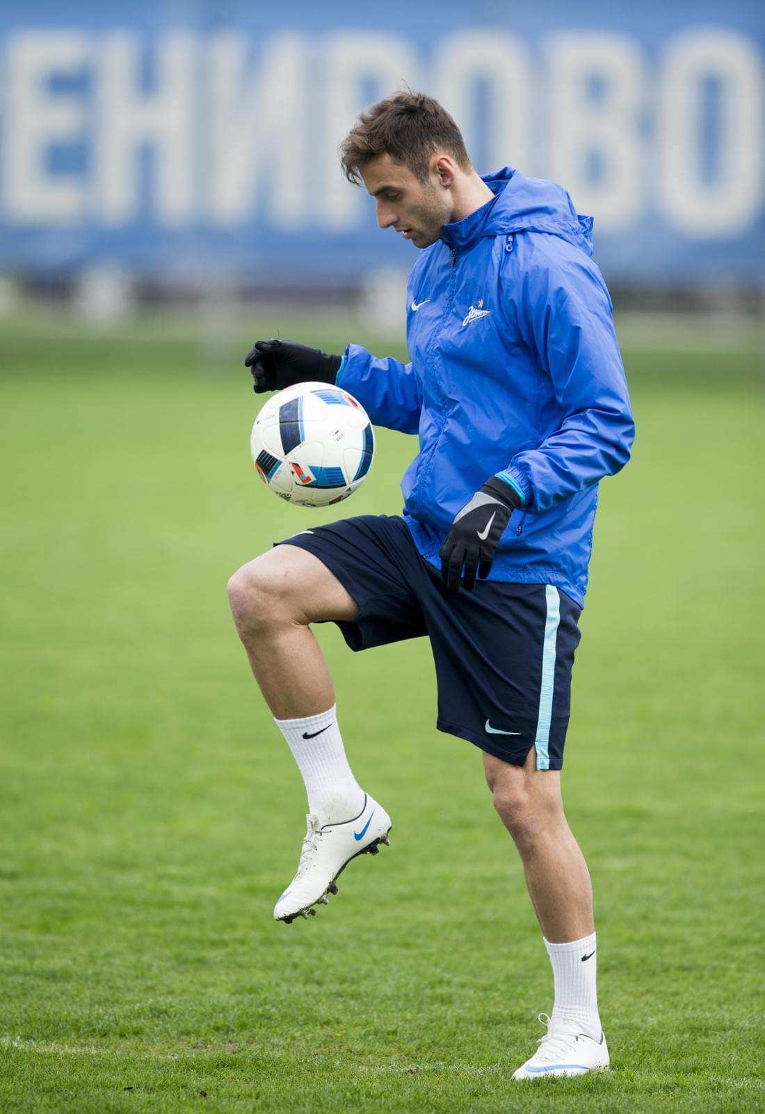 Открытая тренировка «Зенита» перед финальным матчем Кубка России с ЦСКА