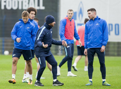 Открытая тренировка «Зенита» перед финальным матчем Кубка России с ЦСКА