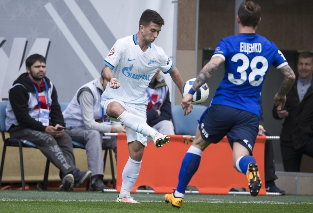 РОСГОССТРАХ Чемпионат России 2015/16, 30-й тур, «Динамо» — «Зенит»