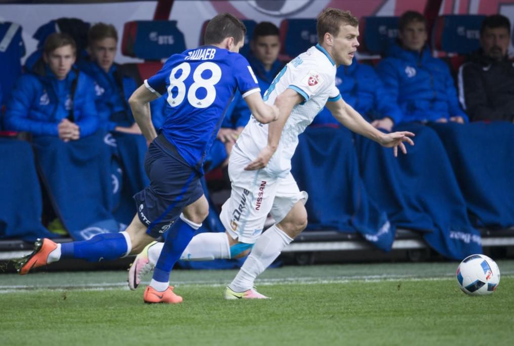 РОСГОССТРАХ Чемпионат России 2015/16, 30-й тур, «Динамо» — «Зенит»