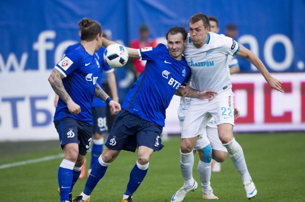 РОСГОССТРАХ Чемпионат России 2015/16, 30-й тур, «Динамо» — «Зенит»