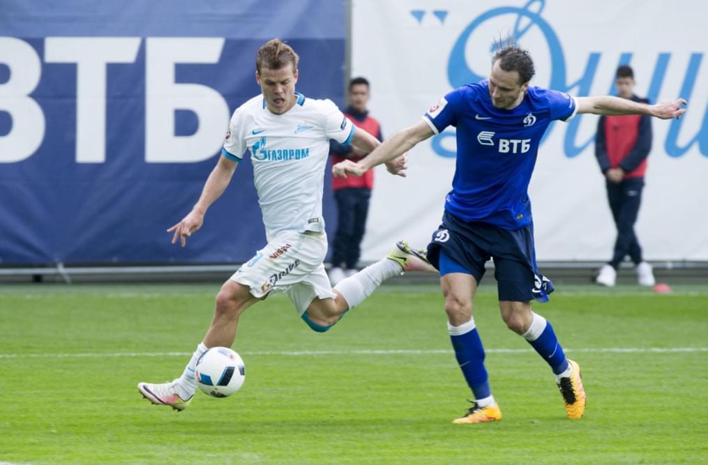 РОСГОССТРАХ Чемпионат России 2015/16, 30-й тур, «Динамо» — «Зенит»