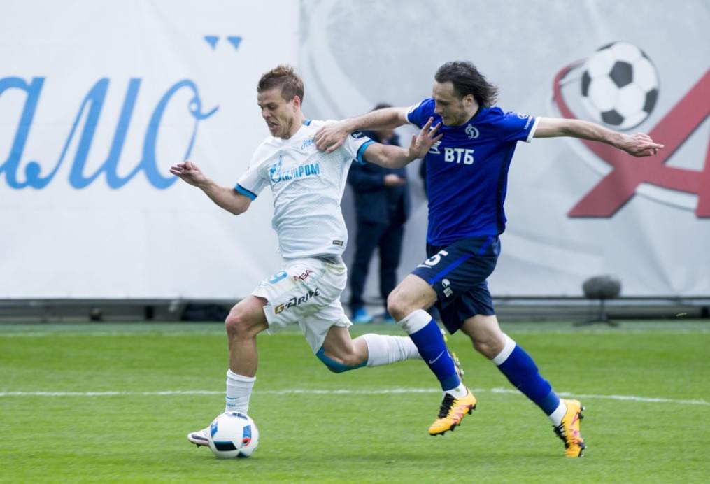 РОСГОССТРАХ Чемпионат России 2015/16, 30-й тур, «Динамо» — «Зенит»