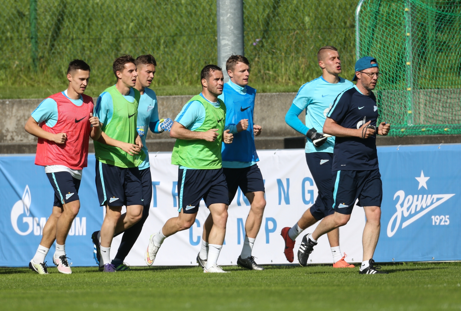 «Газпром»-тренировочные сборы в Австрии: тренировка 20 июня