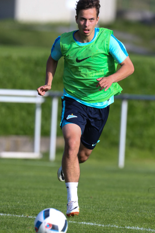 «Газпром»-тренировочные сборы в Австрии: тренировка 20 июня