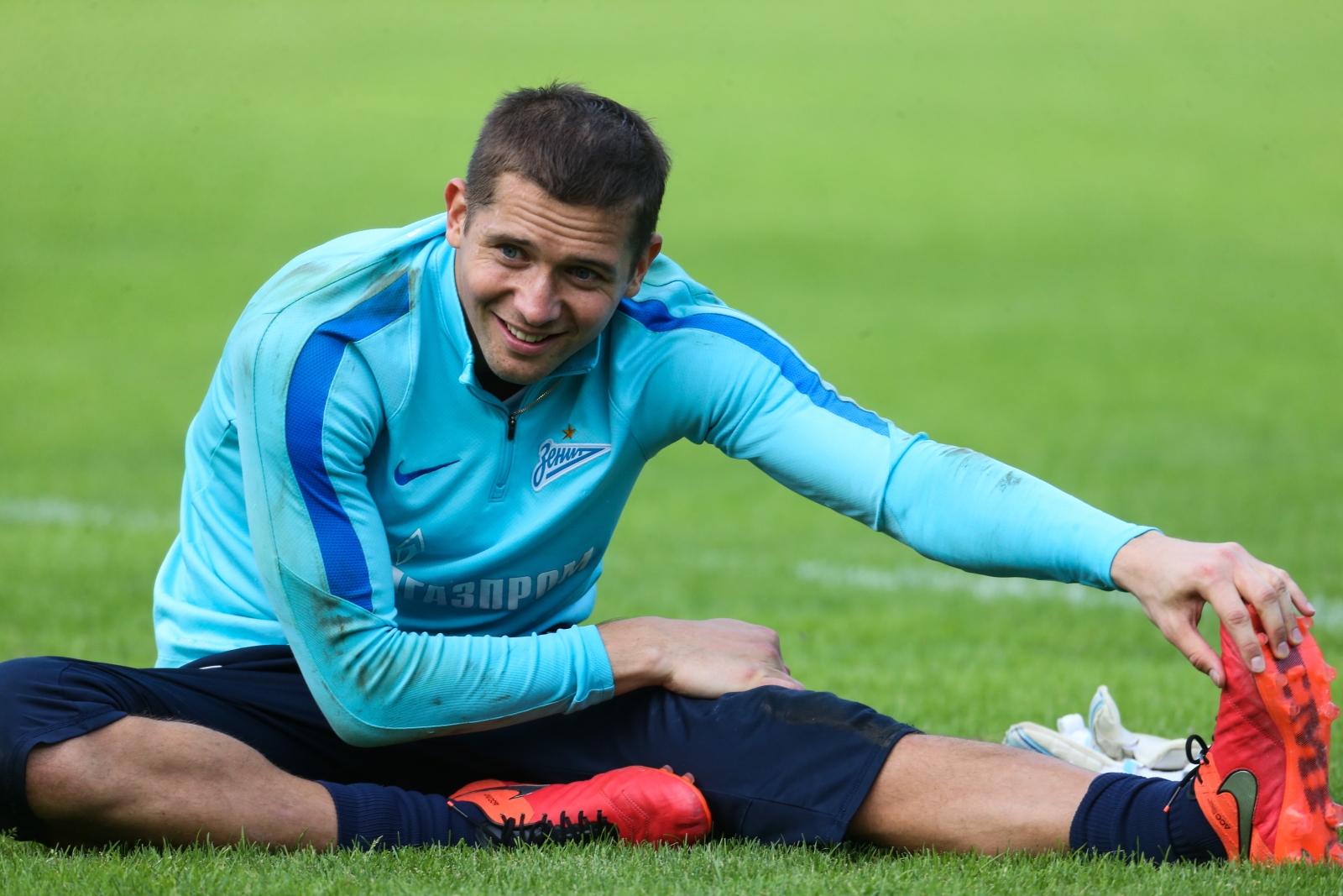 «Газпром»-тренировочные сборы в Австрии: тренировка 20 июня