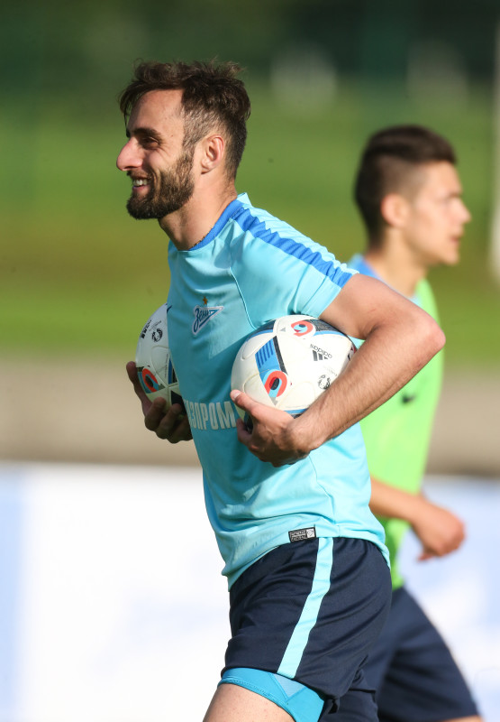 «Газпром»-тренировочные сборы в Австрии: тренировка 20 июня