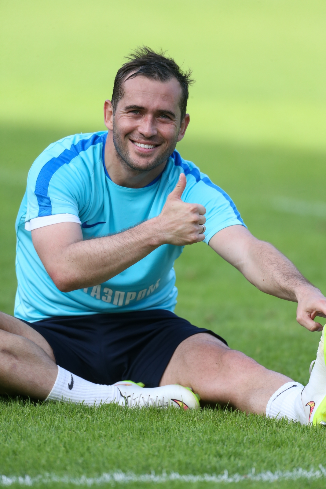 «Газпром»-тренировочные сборы в Австрии: тренировка 20 июня