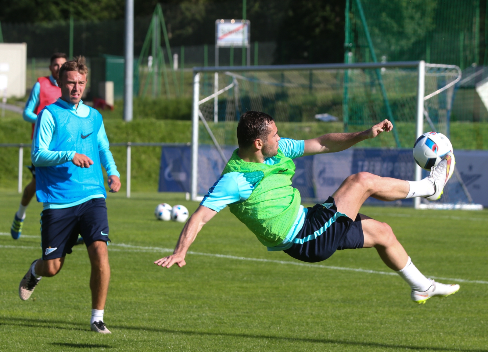 «Газпром»-тренировочные сборы в Австрии: тренировка 20 июня