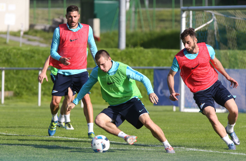 «Газпром»-тренировочные сборы в Австрии: тренировка 20 июня