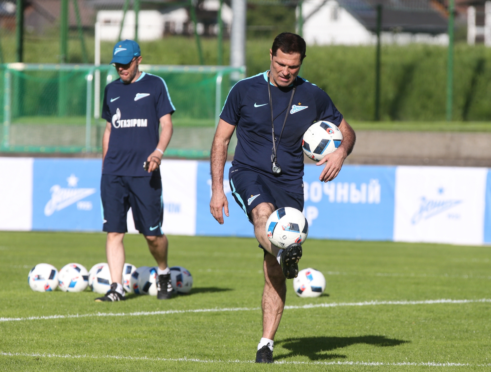 «Газпром»-тренировочные сборы в Австрии: тренировка 20 июня