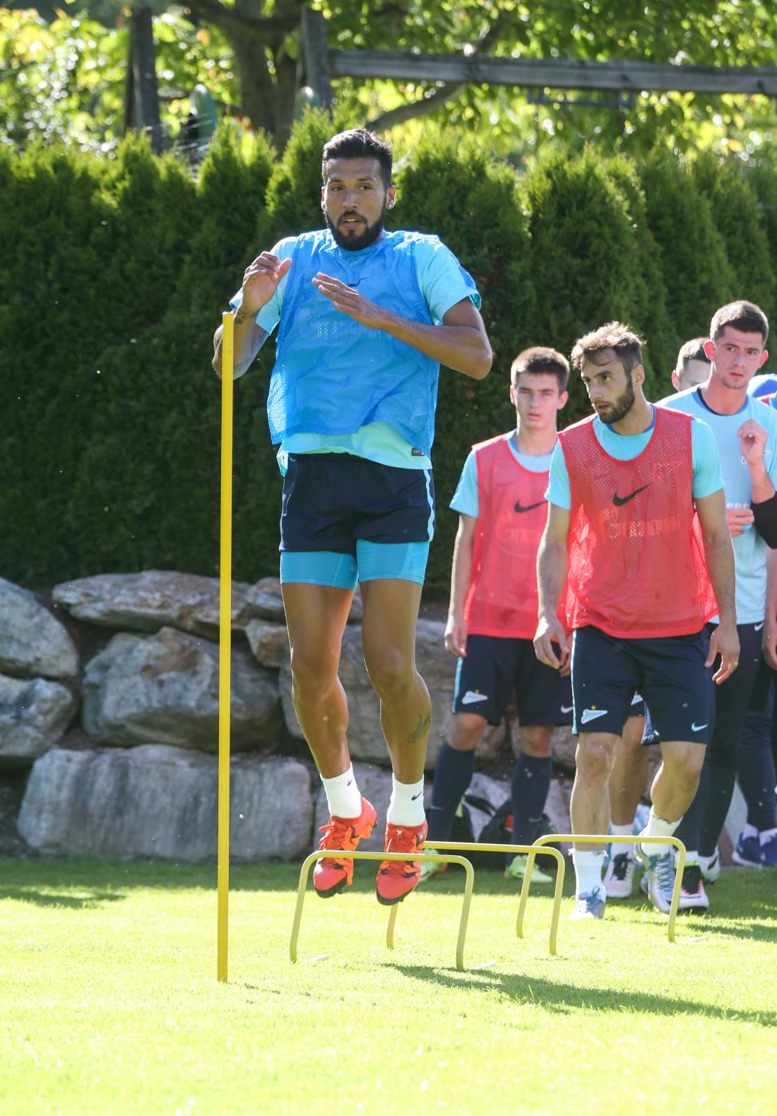 «Газпром»-тренировочные сборы в Австрии: тренировка 20 июня