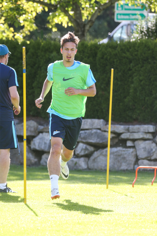 «Газпром»-тренировочные сборы в Австрии: тренировка 20 июня