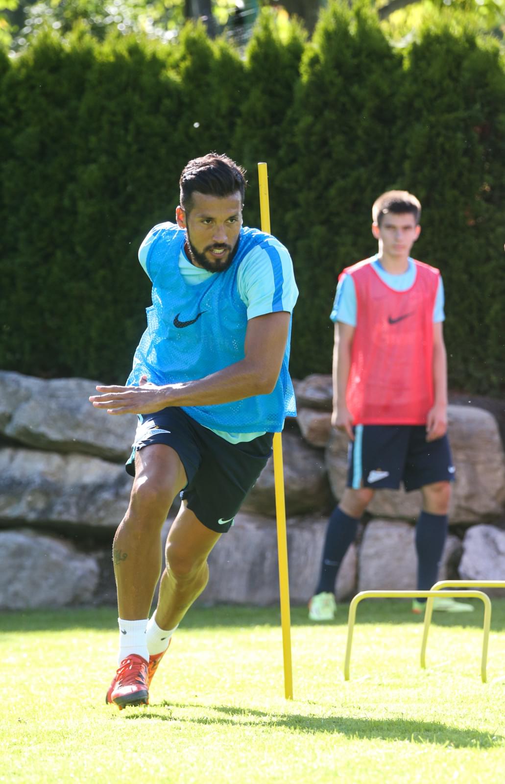 «Газпром»-тренировочные сборы в Австрии: тренировка 20 июня