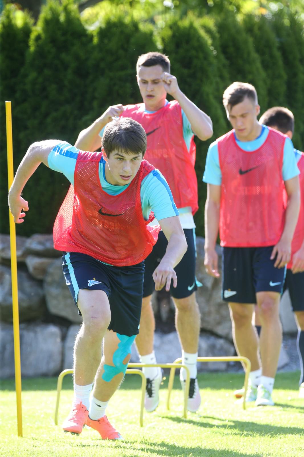 «Газпром»-тренировочные сборы в Австрии: тренировка 20 июня