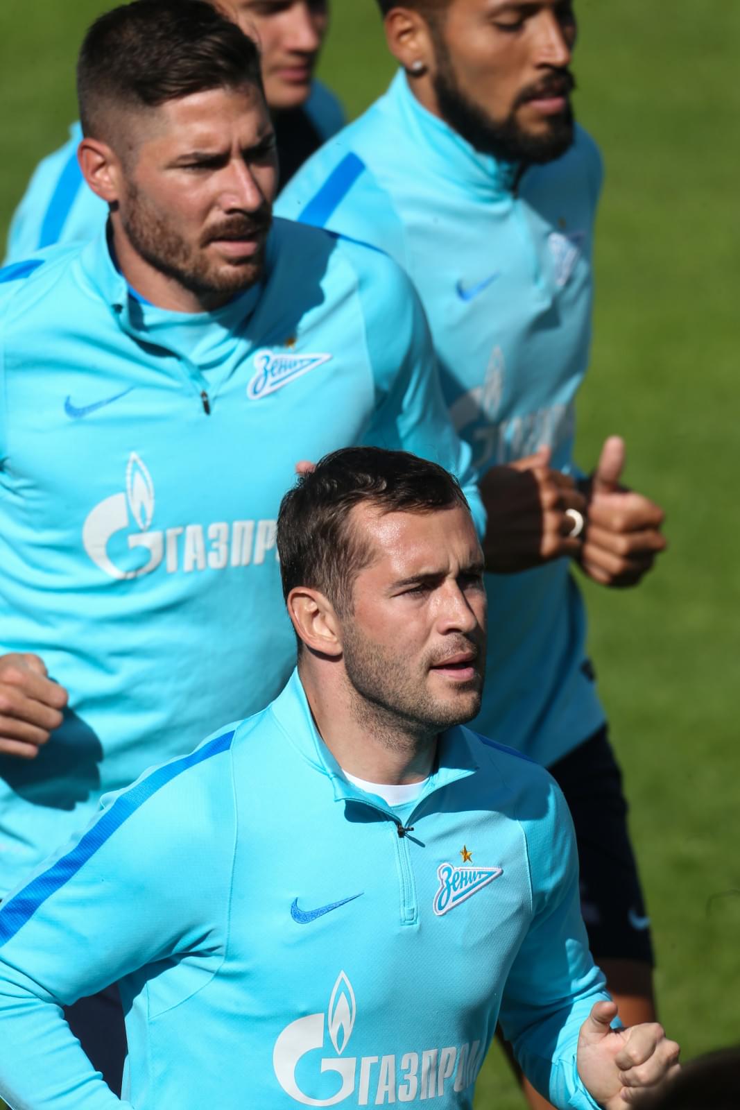 «Газпром»-тренировочные сборы в Австрии: тренировка 20 июня