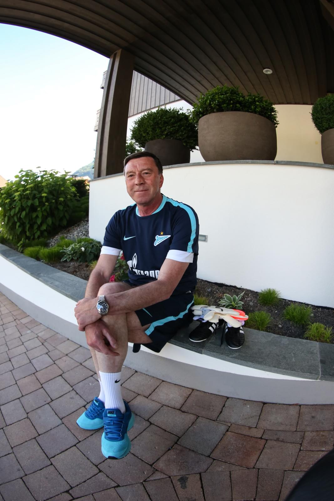 «Газпром»-тренировочные сборы в Австрии: тренировка 20 июня