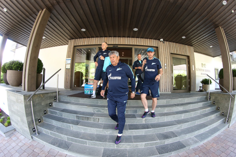 «Газпром»-тренировочные сборы в Австрии: тренировка 20 июня