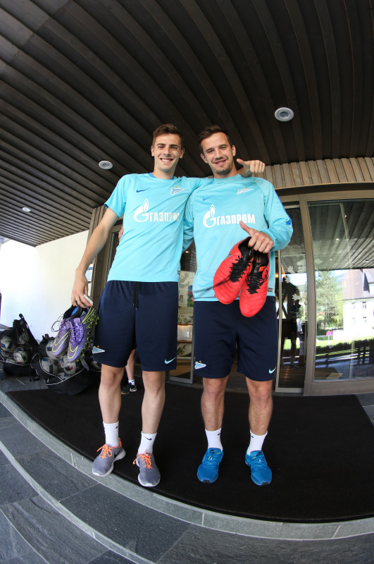 «Газпром»-тренировочные сборы в Австрии: тренировка 20 июня