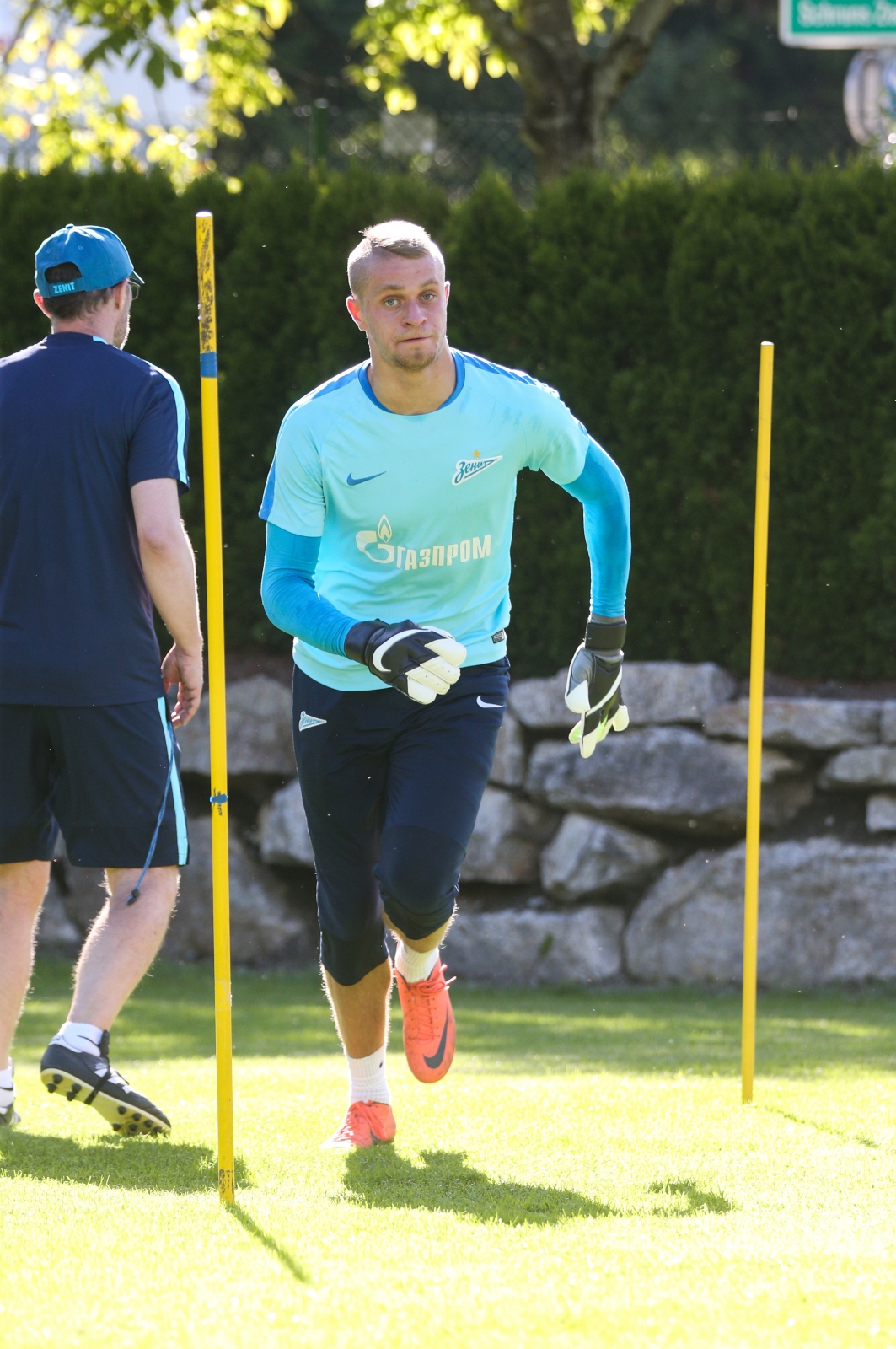 «Газпром»-тренировочные сборы в Австрии: тренировка 20 июня