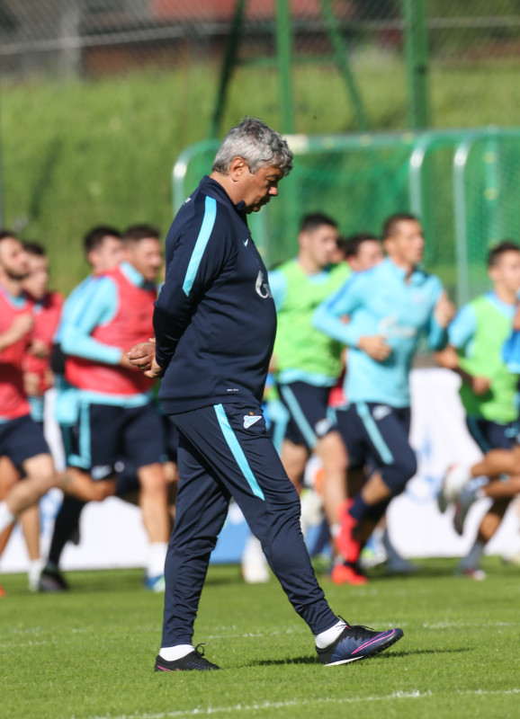 «Газпром»-тренировочные сборы в Австрии: тренировка 20 июня