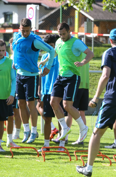 «Газпром»-тренировочные сборы в Австрии: тренировка 20 июня