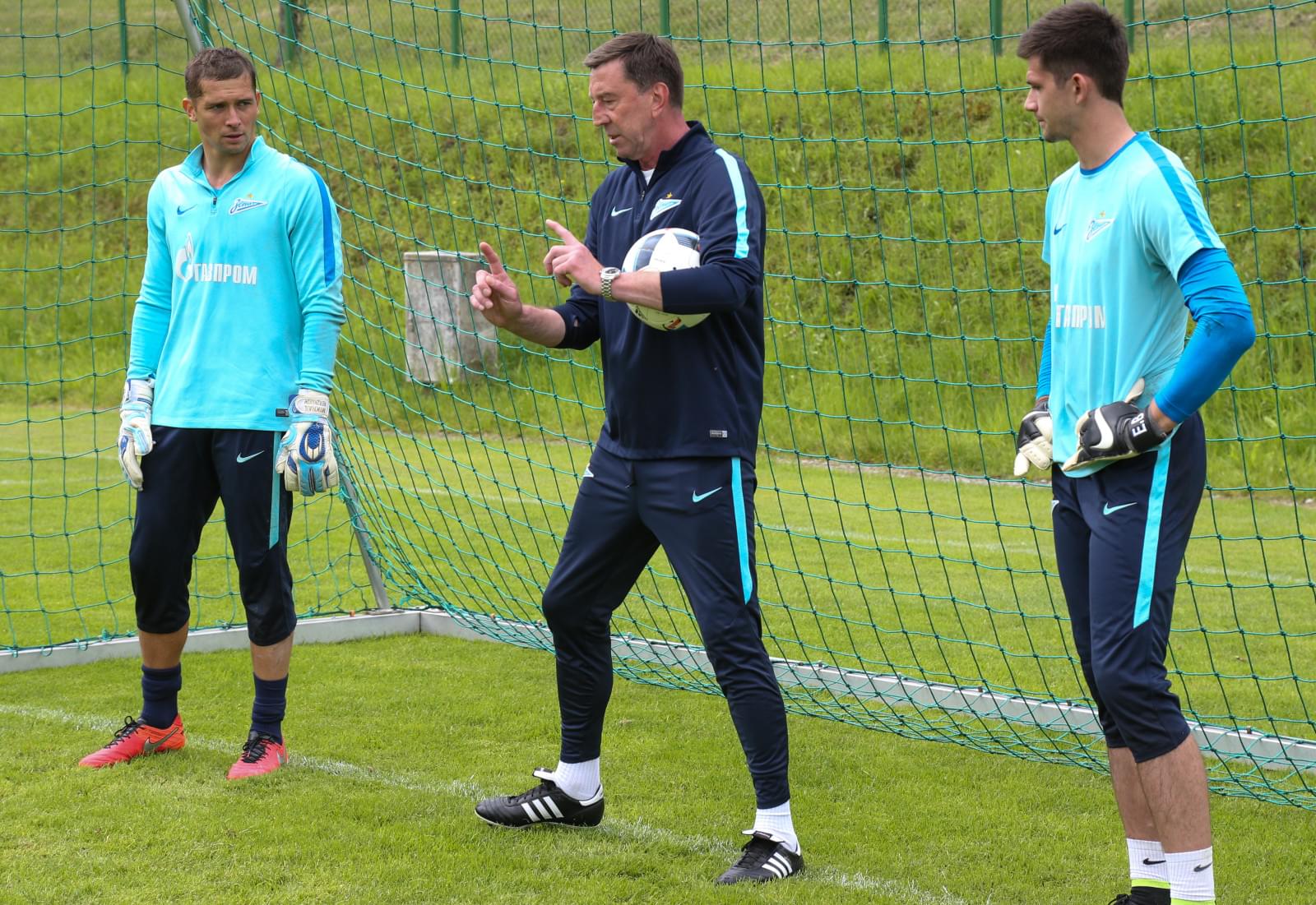 «Газпром»-тренировочные сборы в Австрии: тренировка 21 июня