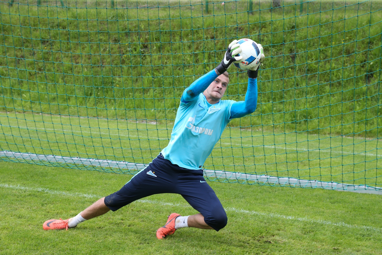 «Газпром»-тренировочные сборы в Австрии: тренировка 21 июня