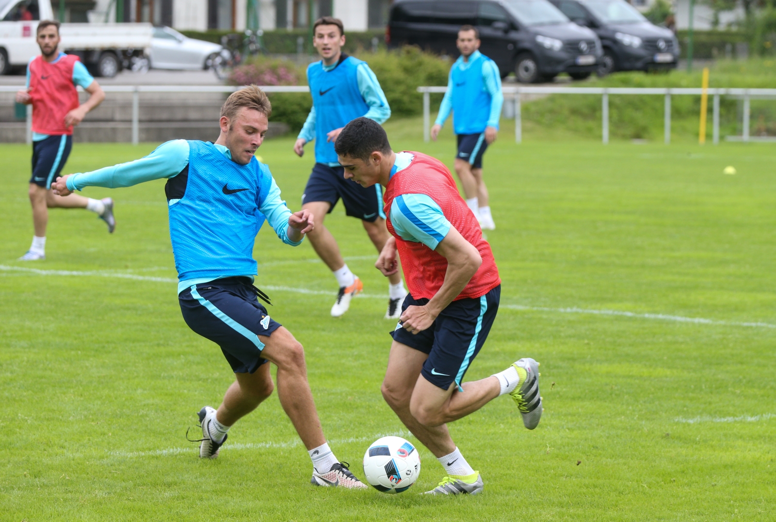 «Газпром»-тренировочные сборы в Австрии: тренировка 21 июня