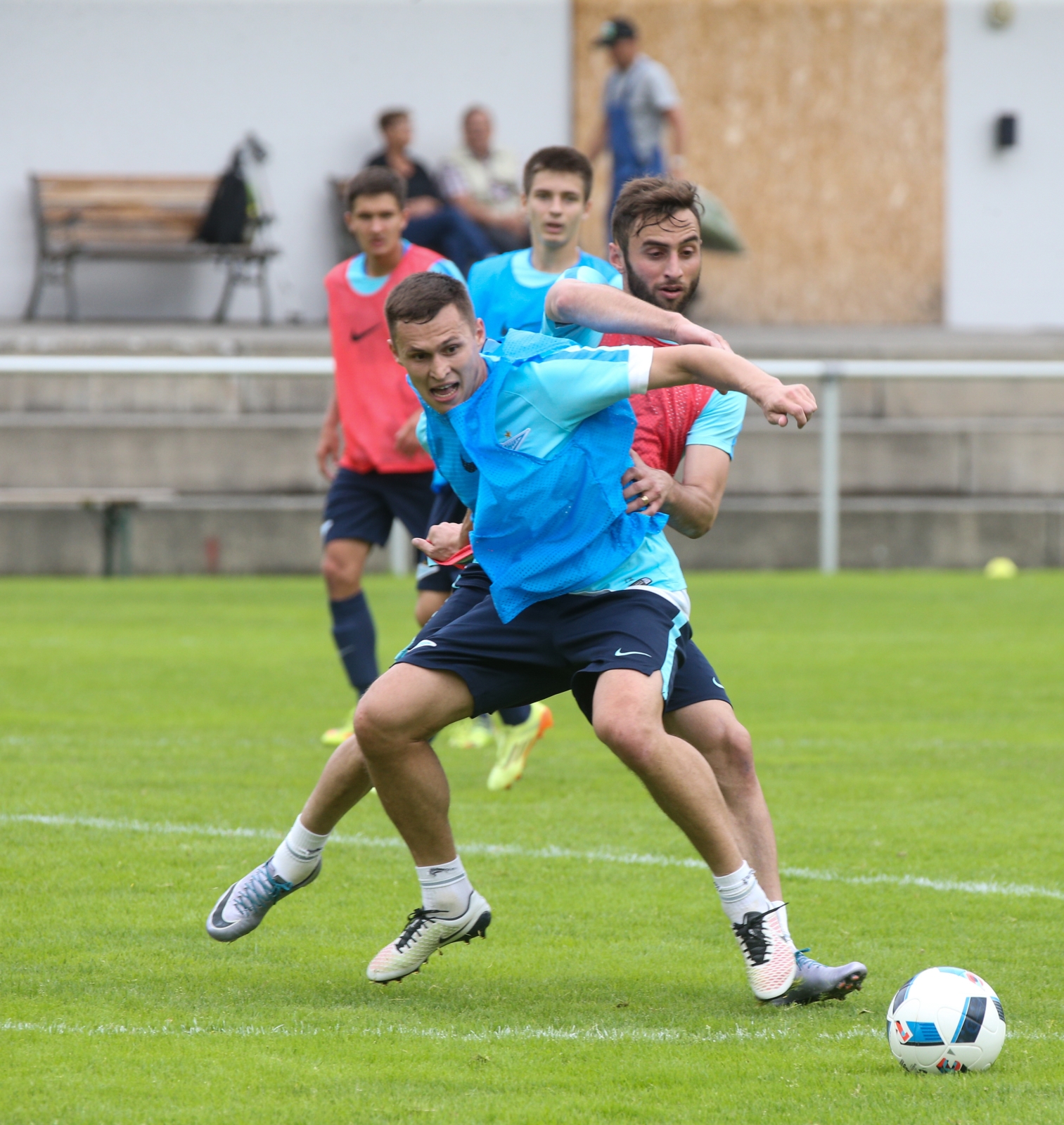 «Газпром»-тренировочные сборы в Австрии: тренировка 21 июня