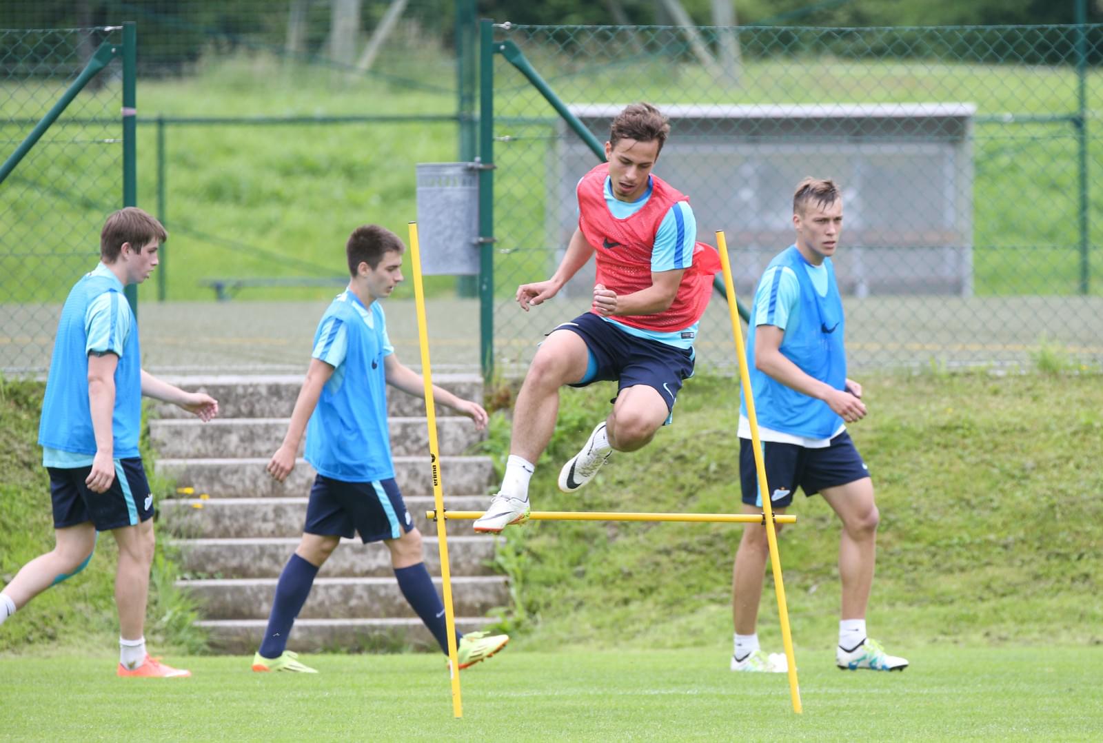 «Газпром»-тренировочные сборы в Австрии: тренировка 21 июня