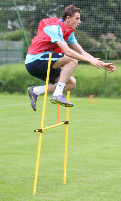 «Газпром»-тренировочные сборы в Австрии: тренировка 21 июня