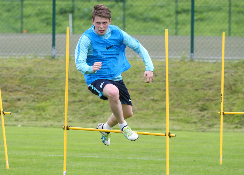 «Газпром»-тренировочные сборы в Австрии: тренировка 21 июня