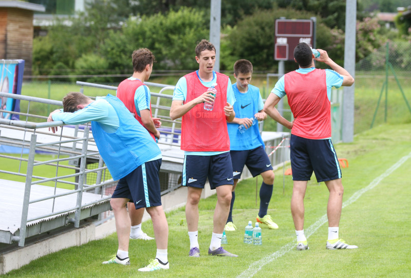 «Газпром»-тренировочные сборы в Австрии: тренировка 21 июня