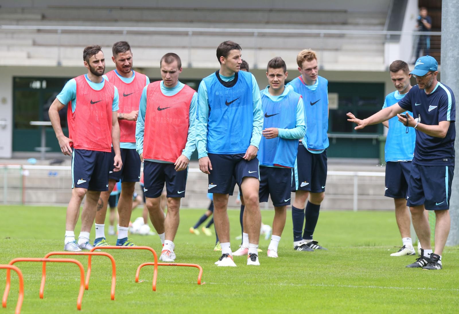 «Газпром»-тренировочные сборы в Австрии: тренировка 21 июня