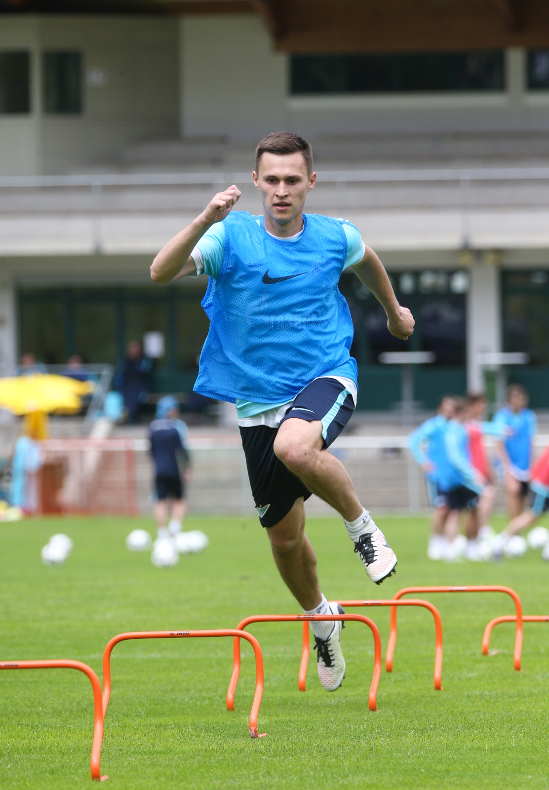 «Газпром»-тренировочные сборы в Австрии: тренировка 21 июня