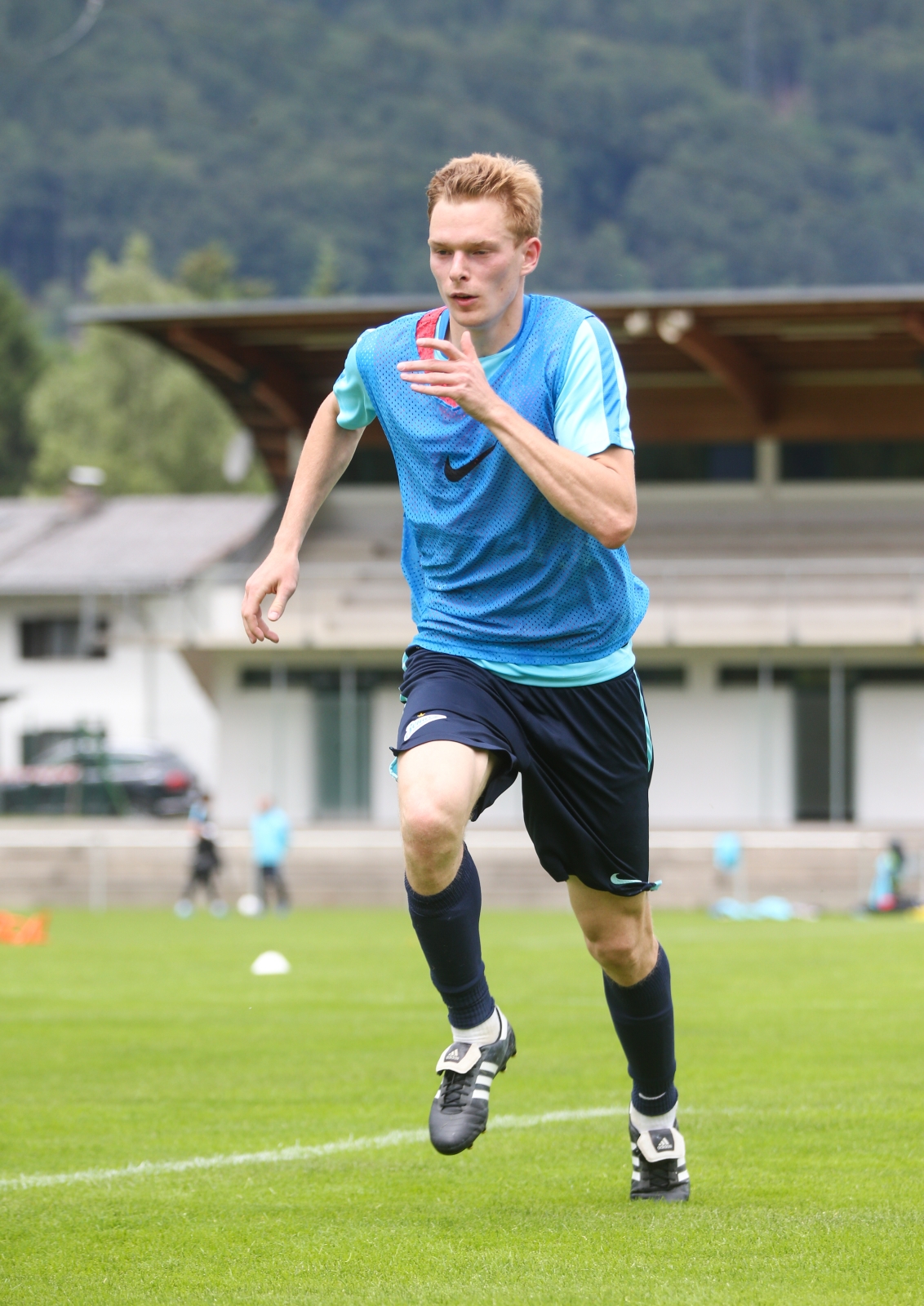 «Газпром»-тренировочные сборы в Австрии: тренировка 21 июня